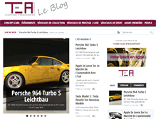 Tablet Screenshot of blog.tea-cerede.com